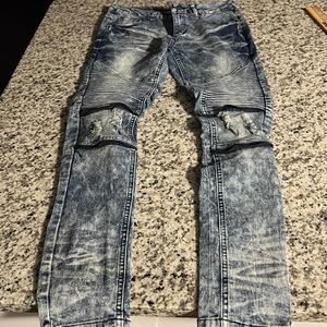 EUC Biker Jeans